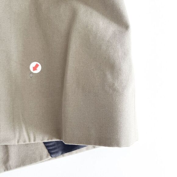 Topman Men's Skinny Single Breasted Sport Coat Suit Jacket Khaki Size 42 - Picture 9 of 9